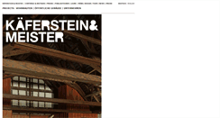 Desktop Screenshot of kaefersteinmeister.ch